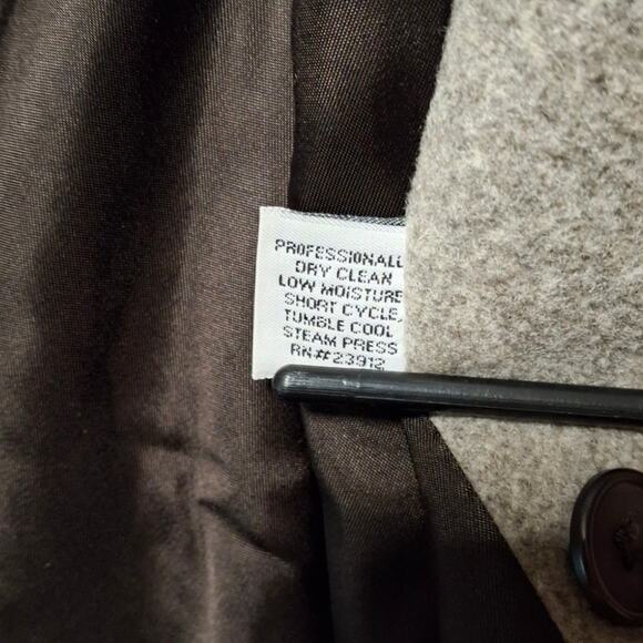 Forecaster of Boston Wool Coat Women’s Sz 14 Vintage Brown Blazer Style USA Made - Picture 11 of 11